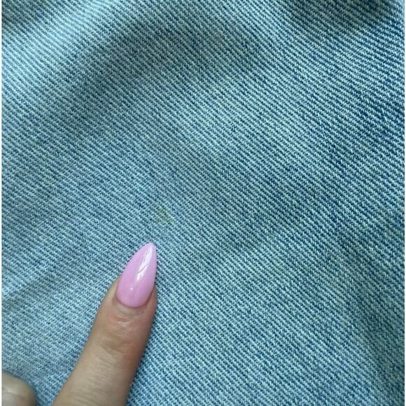 XOXO Y2K Custom Hand-Painted Floral Bootcut Jeans Size 7/8 Vintage Grunge Fairy - Picture 7 of 8